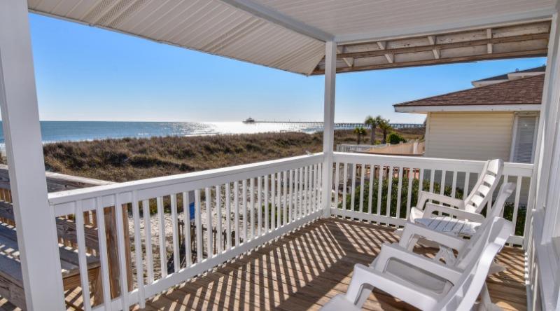 picture of balcony on vacation rental